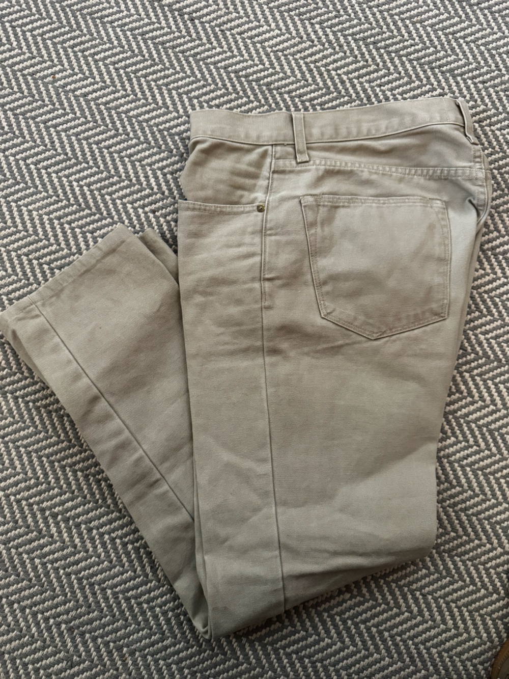 Men's dark khaki Casual Pants